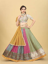 Rajwadi silk readymade Lehenga