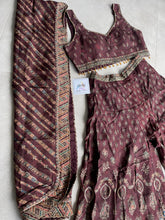 Maroon palazzos with cape