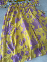 Boutique collection - indo western yellow and lavender short jacket style