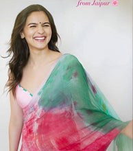 Alia Bhatt multi coloured saree