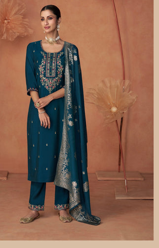 Shiny - Viscose silk salwaar kameez