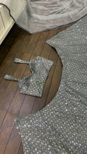 Silver partywear Lehenga
