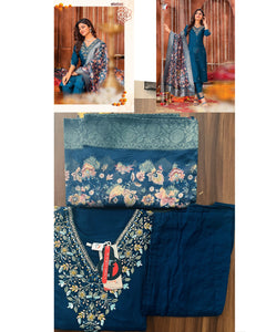 Pure Dola silk salwaar kameez - gurudwara