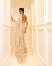Deepika Padukone inspired sequinned saree