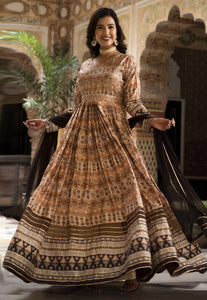 Dola silk readymade - beige