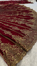 Maroon and gold Kasturi silk Lehenga