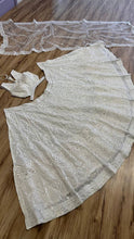 Super gorgeous White and silver Lehenga
