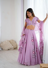 Fendi crush lilac readymade Lehenga