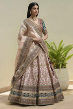 Timeless and classic mulberry silk baby pink Lehenga
