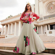 Boutique collection - fusion style Lehenga with jacket