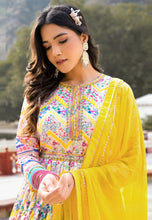 Dola silk readymade - yellow