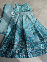 Boutique collection - ombre blue stone work Lehenga