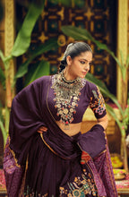 Pure rayon chaniya choli in wine