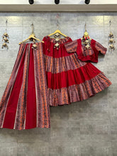 Pure cotton multi layer chaniya choli - readymade