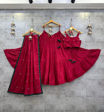 Reyon chaniya choli readymade with spaghetti blouse - lots of colours