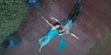 Alia Bhatt inspired blue plain saree
