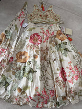 Boutique collection - sage green floral Lehenga