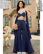Wine pearl palazzo set