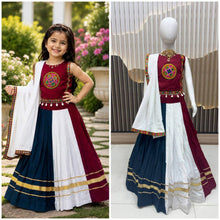 Kids panelled cotton Chaniya Choli (6months -16 years)