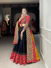 Fusion of colours - pure cotton readymade chaniya choli