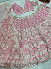 Pink pearl Lehenga