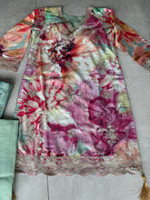 Green floral trouser set