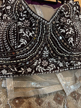 Boutique collection - brown diamond Lehenga