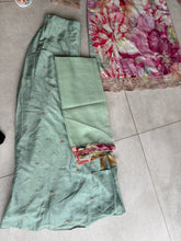 Green floral trouser set
