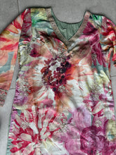 Green floral trouser set