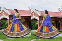 Multicoloured cotton readymade chaniya cholis