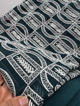 Bottle green Georgette flowy and simply Lehenga