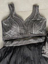 Boutique collection -  black Lehenga with jacket