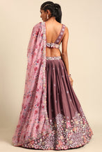 Divine rose gold Lehenga for reception or engagement