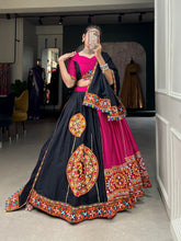 Pink pure cotton readymade Lehenga