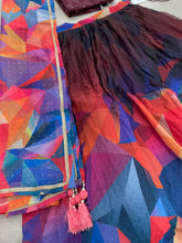 Elegant sequins work burgundy Lehenga