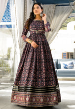 Dola silk readymade - black