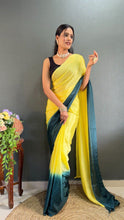 One minute chinon saree