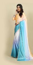 Alia Bhatt inspired ombre shaded satin chinnon saree - 6 colours