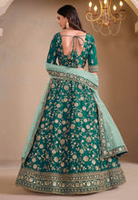 Green art silk Lehenga