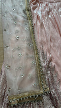 Peachy pink sequinned Lehenga - Perfect for reception / wedding