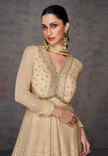 Janisha readymade - gold anarkali