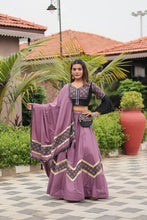 Peanut pink and black flute Chaniya Choli (free hand purse)