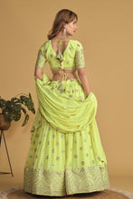 Sara - neon green Lehenga