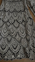 Black palazzo set with cape