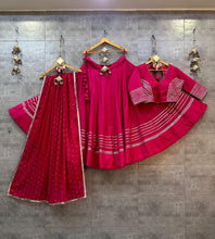 Plain and gotta Patti lehengas readymade - lots of colours