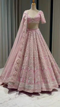 Pink pearl Lehenga