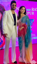 Alia Bhatt multi coloured saree