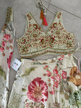Boutique collection - sage green floral Lehenga