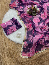Celebrity inspired silk mirror work saree - lots of colour options