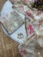 Celebrity inspired silk mirror work saree - lots of colour options